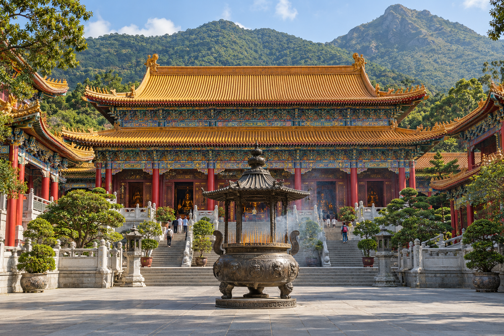 Po Lin Monastery, Hong Kong