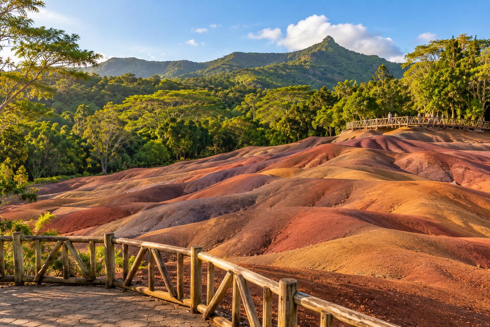 Seven Coloured Earths, Mauritius