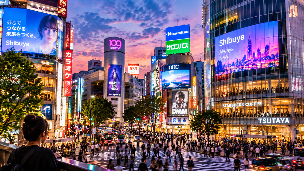 Shibuya in Tokyo