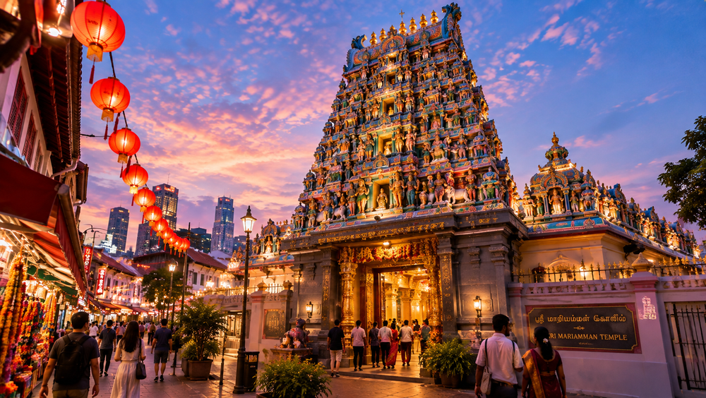 Sri Mariamman Temple, Chinatown Singapore
