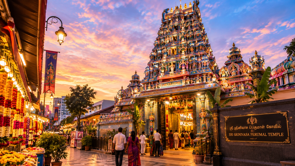 Sri Srinivasa Perumal Temple, Little India Singapore