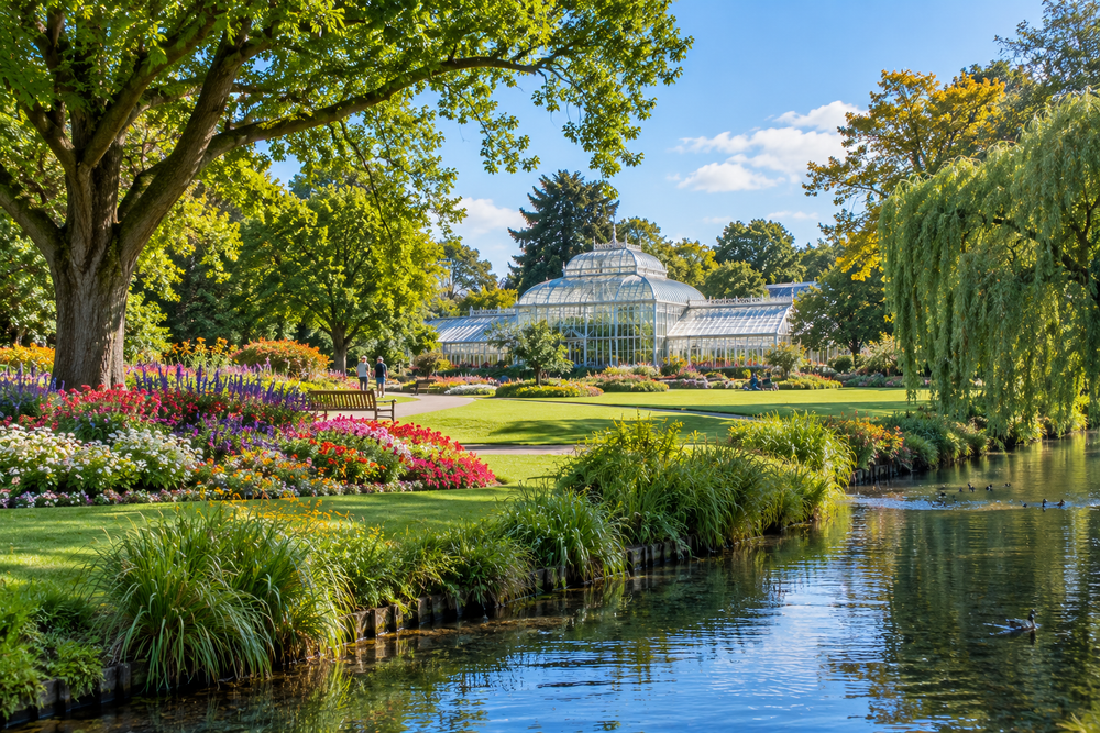 The Botanic Gardens, Christchurch and Canterbury