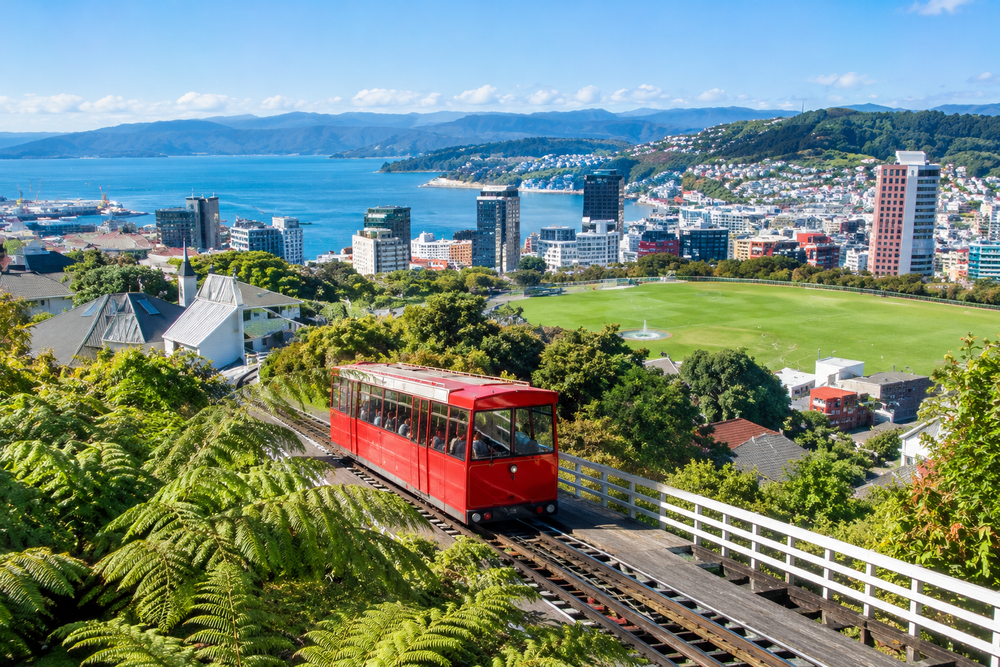 The Cable Car and Botanic Garden, Wellington