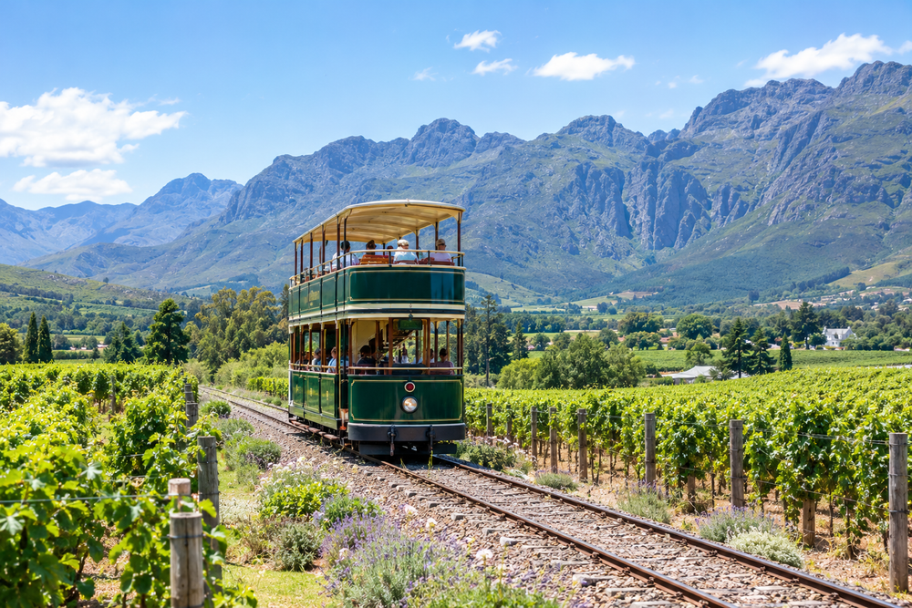 The Franschhoek Wine Tram, Cape Winelands