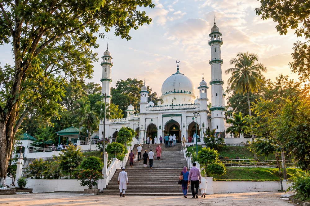 The Shrine of Hazrat Shah Jalal, Sylhet and Srimangal