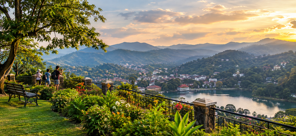 The hills above Kandy, Kandy