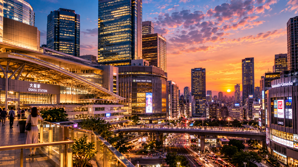 Umeda in Osaka