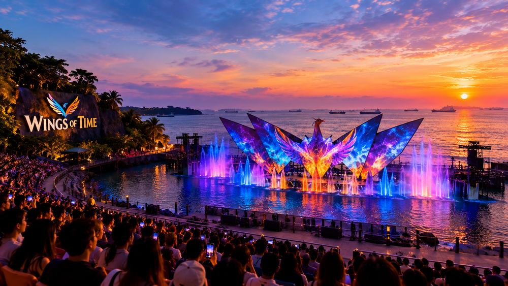 Wings of Time, Sentosa Singapore