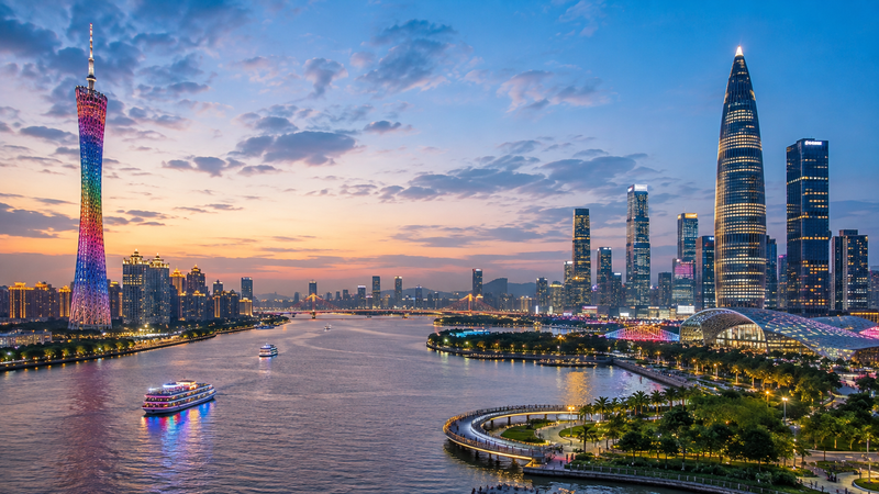 Guangzhou and Shenzhen