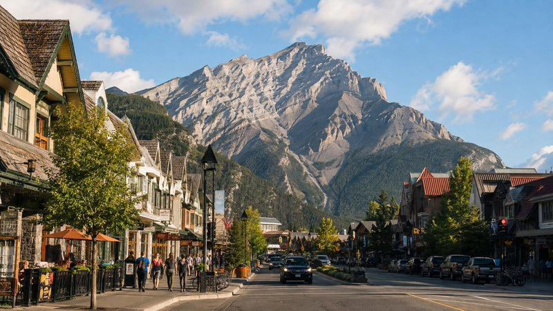 Calgary and Banff