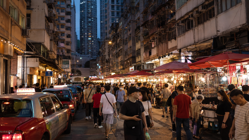 Jordan and Mong Kok